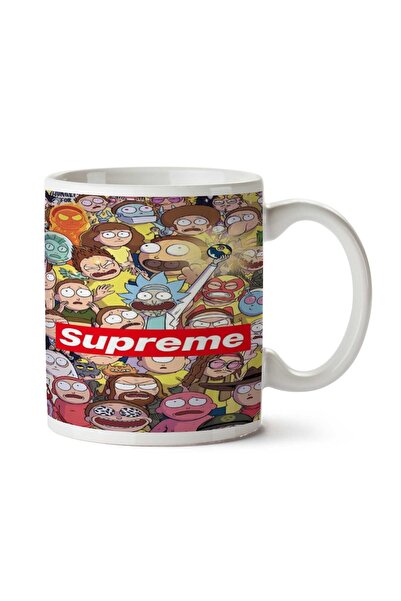 ART HEDİYE كوب R and M Supreme مطبوع من الجانبين