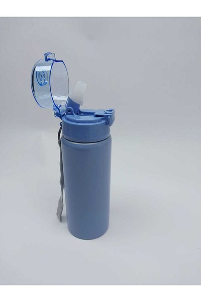 OPTİZON 304 Quality Stainless Steel Body Water Bottle 600 ml - Blue Color