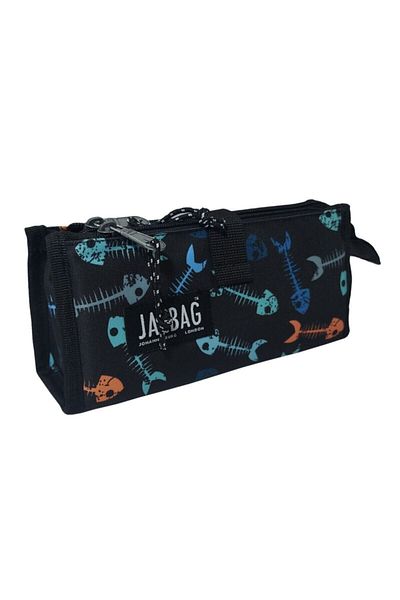 Jacbag Twin-table Top Double Compartment Pen Holder