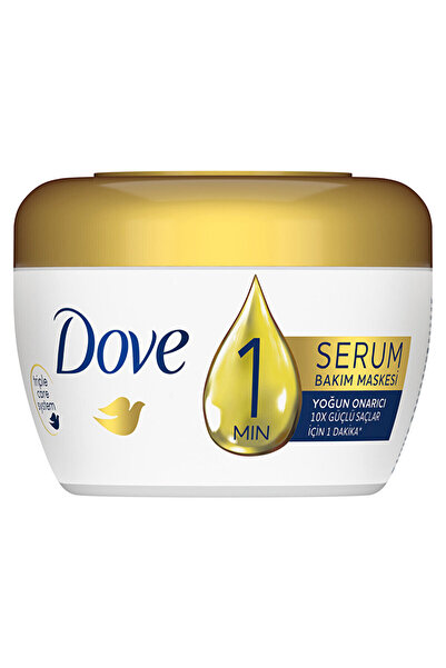 Dove 1 Minute Yoğun Onarıcı Serum Saç Bakım Maskesi 160 ml