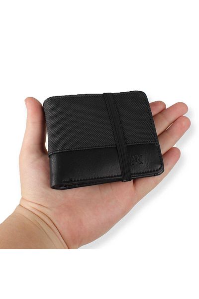My Valice Men's Leather Wallet and Card Holder 1902 Black