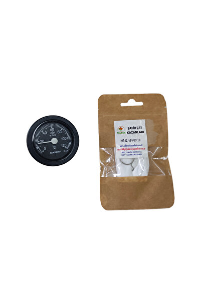 SAFİR Tea Boiler Heat Indicator Thermometer 1 Pack 5 pcs Tap Cloth SAFIR TEA BOILERS