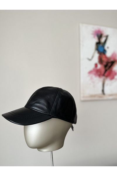 Amor Center Unisex Genuine Leather 8 Colors Baseball Adjustable Hat (Cap)-New Season