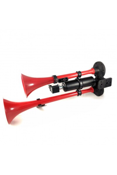 AHMET OTOMOTİV SÜPER APOLLO ÇİFTLİ YANKILI 58CM HAVALI KORNA 24VOLT