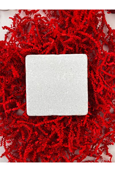 ARD Peyzaj 4'lü Set Kare Bardak Altlığı Gerçek İnce Mermer