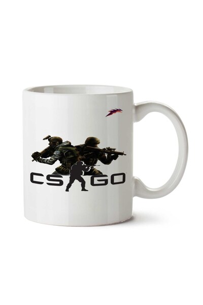 ART HEDİYE كوب كوب مطبوع على الجانبين من CS Go