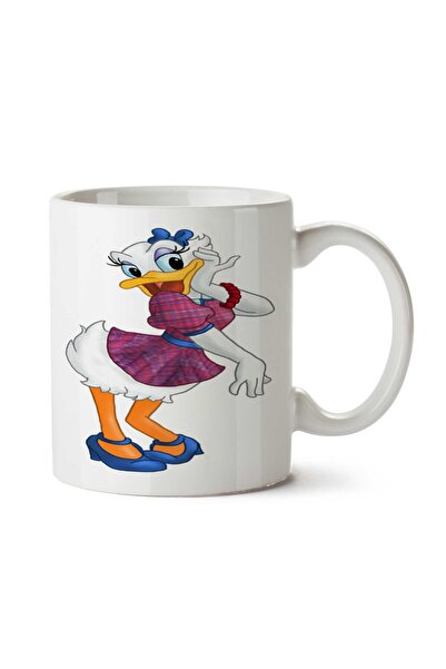 ART HEDİYE Daisy-Duck-PNG Two Sided Printed Mug