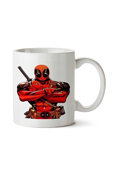 ART HEDİYE زي ديدبول كوب كوب مطبوع على الجانبين