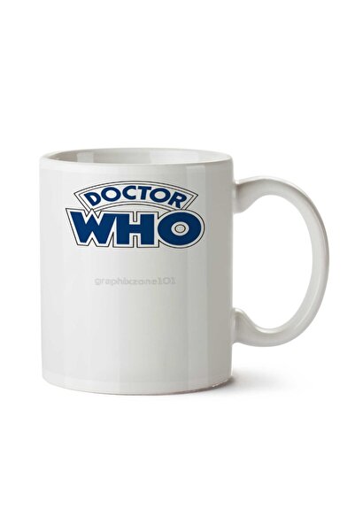 ART HEDİYE كوب كلاسيكي مطبوع عليه شعار Doctor Who Book على الجانبين