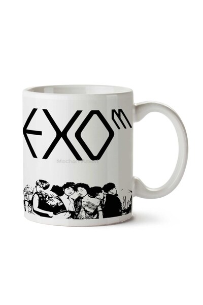 ART HEDİYE كوب EXO M مطبوع على الجانبين