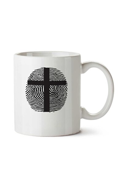 ART HEDİYE كوب كريستو Evangélica Digital Cristo مطبوع على الجانبين