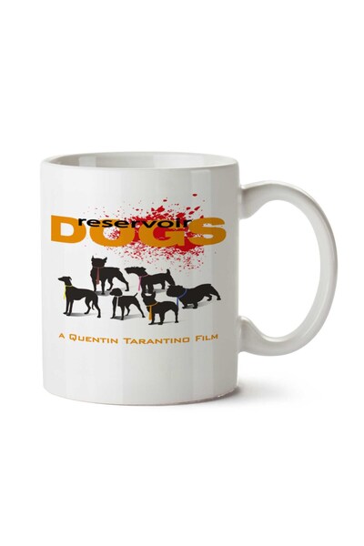 ART HEDİYE كوب كوينتين تارانتينو مطبوع على الجانبين