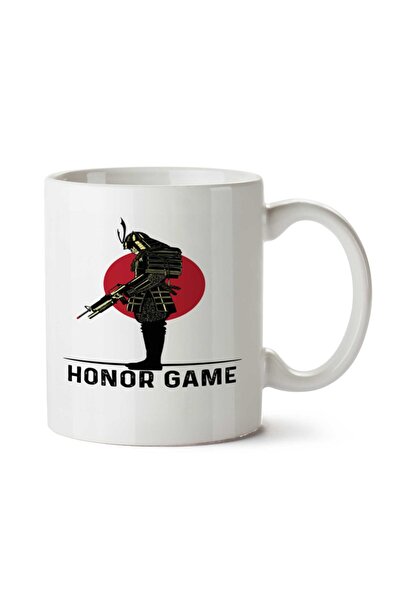 ART HEDİYE كوب مطبوع على الجانبين من HONOR GAME Samurai