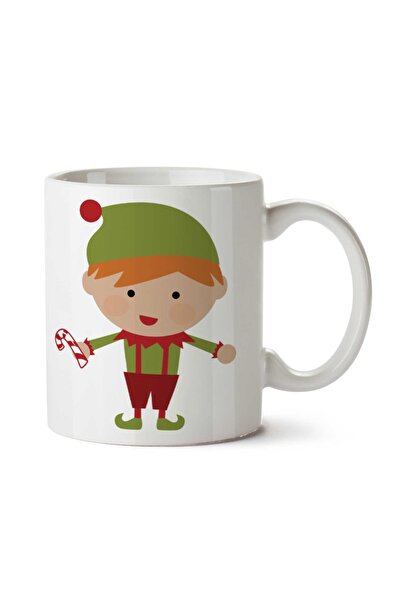 ART HEDİYE Elf-PNG-Clipart Two Sided Printed Mug