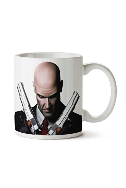 ART HEDİYE Hitman-PNG-Pic Two Sided Printed Mug