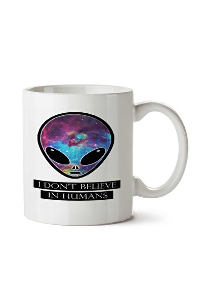 ART HEDİYE Chameleon Ufo Two Side Printed Mug