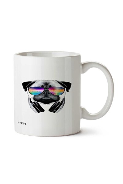 ART HEDİYE Dog Unicorn Two Sided Printed Mug