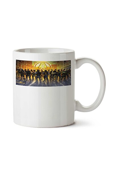 ART HEDİYE كوب كونتر سترايك العالمي ذو الطابعين المطبوعين على الجانبين