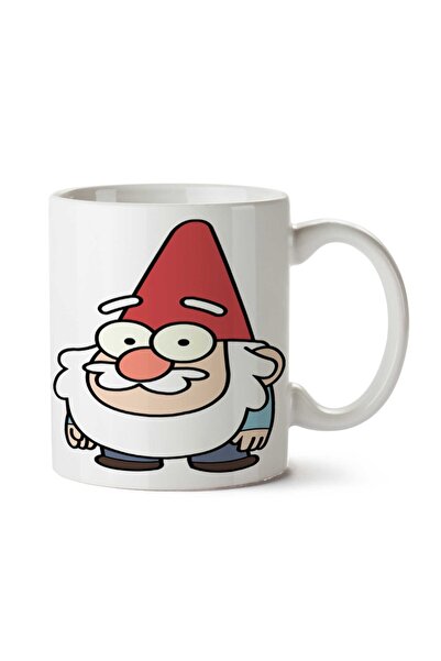 ART HEDİYE كوب مطبوع على الجانبين من Gnome-PNG-Mesh