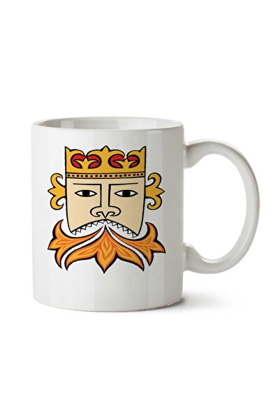 ART HEDİYE كوب مطبوع على الجانبين من King