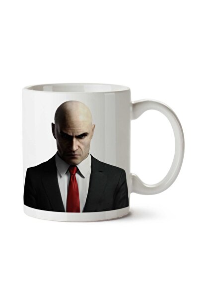 ART HEDİYE Hitman-Free-Download-PNG Two Sided Printed Mug