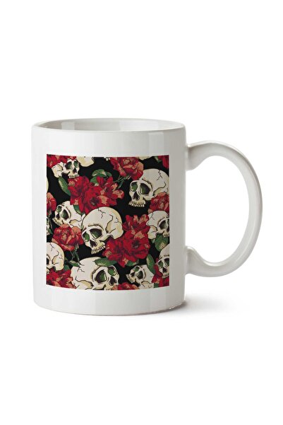 ART HEDİYE جمجمة جمجمة998741 كوب مطبوع على الجانبين