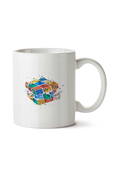 ART HEDİYE كوب Cubo Magico i Screw مطبوع على الجانبين
