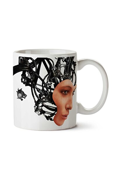 ART HEDİYE Cyborg-PNG-Mesh Two Sided Printed Mug