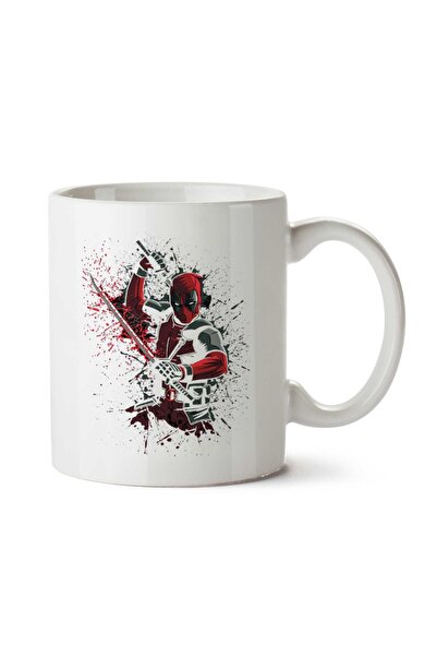 ART HEDİYE كوب ديدبول فيرست بلود مطبوع على الجانبين