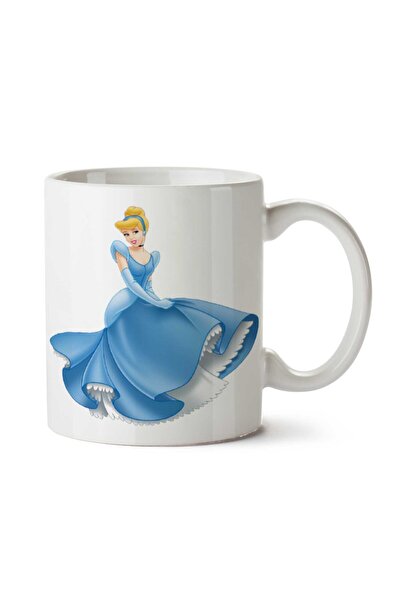 ART HEDİYE كوب بطبعة وجهين من Cinderella-PNG