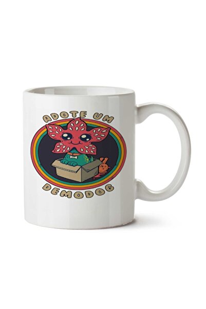 ART HEDİYE كوب Demodog مطبوع على الجانبين