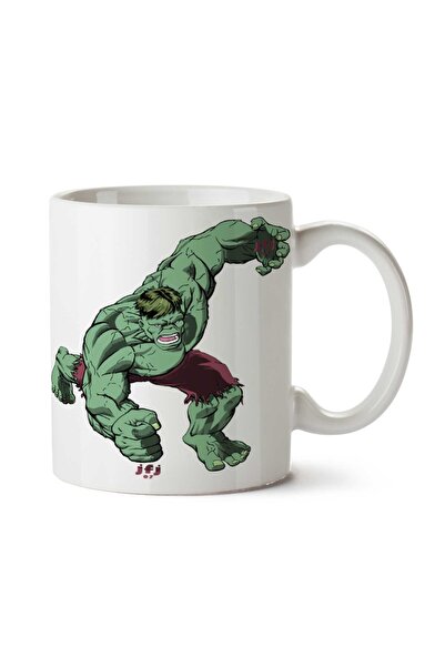 ART HEDİYE Hulk-Smash-Transparent-PNG Two Sided Printed Mug