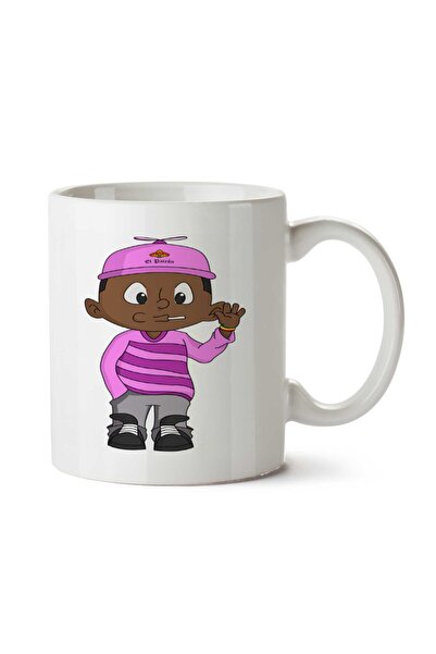 ART HEDİYE كوب كيكيل إل بوس مطبوع على الجانبين