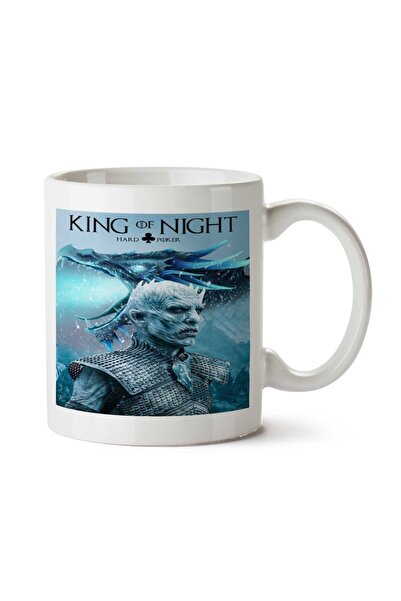 ART HEDİYE كوب مطبوع على الجانبين من KING OF NIGHT