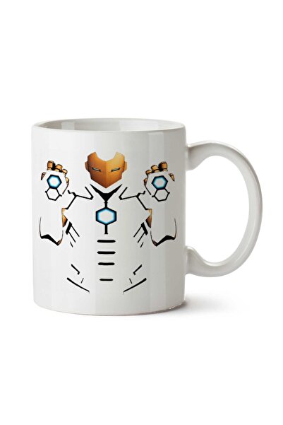 ART HEDİYE Homem de Ferro IRON MAN 2 Two Side Printed Mug