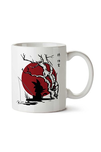 ART HEDİYE كوب بطبعة دراغون بول ذا ليتل هيرو على الجانبين