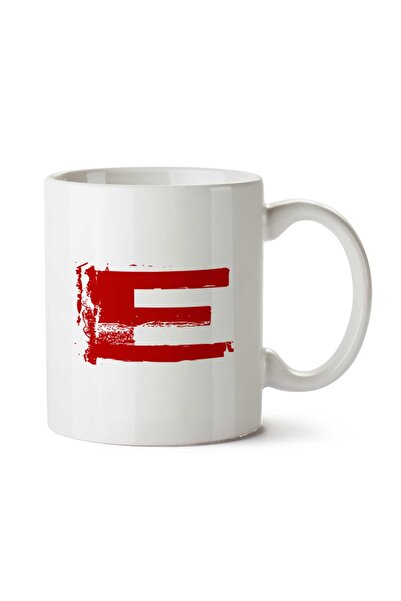 ART HEDİYE كوب بطبعة حرف E على شكل صيدلية على الجانبين