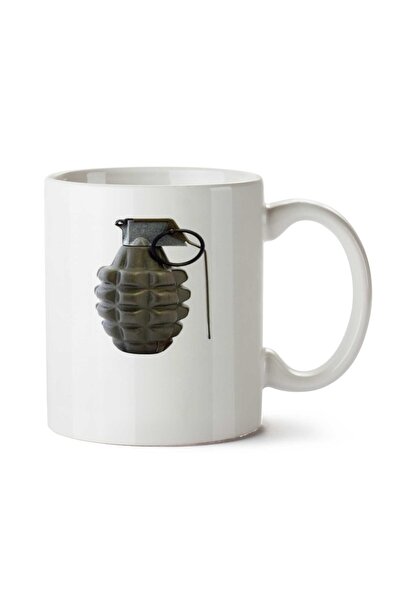 ART HEDİYE Hand Grenade Two Sided Printed Mug