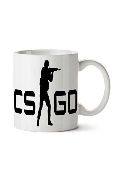 ART HEDİYE كوب كونتر سترايك CS GO مطبوع على الجانبين