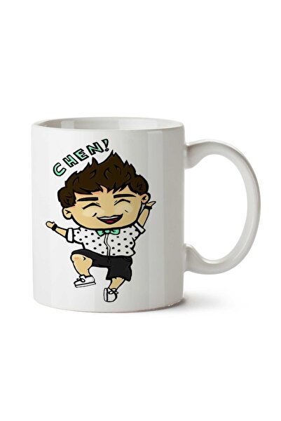 ART HEDİYE EXO - كوب تشن مطبوع على الجانبين