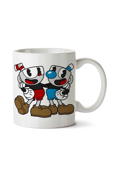 ART HEDİYE كوب بيندي آند ذا إنك ماشين مطبوع على الجانبين