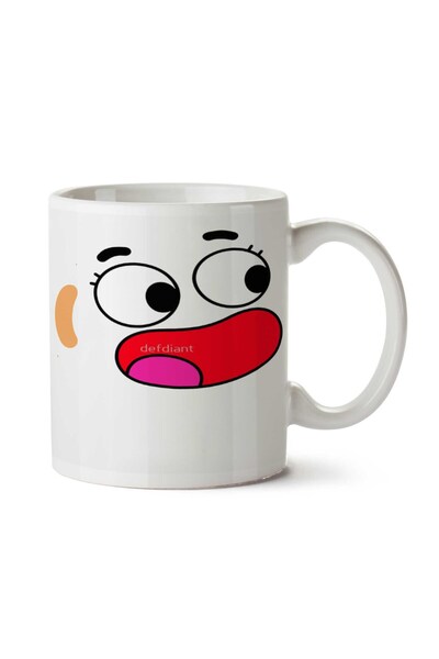 ART HEDİYE كوب وجه غامبول مطبوع على الجانبين