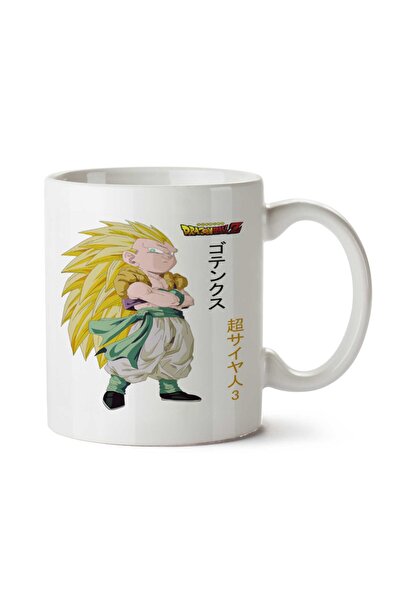 ART HEDİYE Gotenks Super Saiyajin 3 Dragon Ball Two Sided Printed Mug
