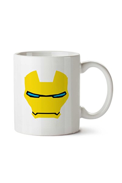 ART HEDİYE Homem de Ferro - كوب أرمادورا فيرميلا مطبوع على الجانبين