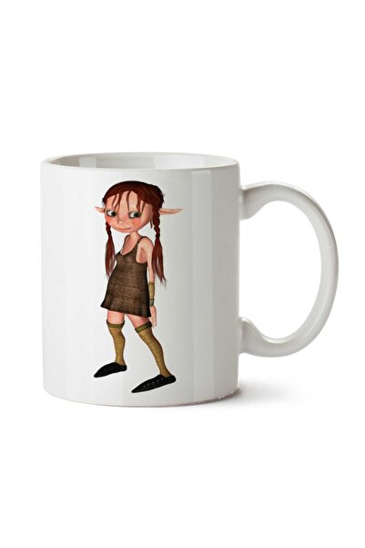 ART HEDİYE Elf-PNG-HD Two Sided Printed Mug