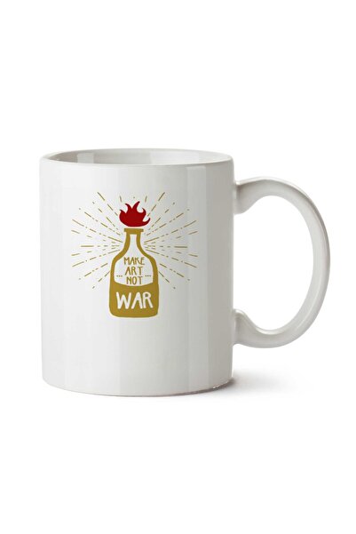 ART HEDİYE كوب فاس آرتي مطبوع على الجانبين