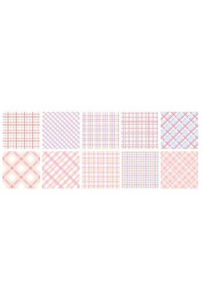 Gesso Notebook Colorful Patterned Note Paper