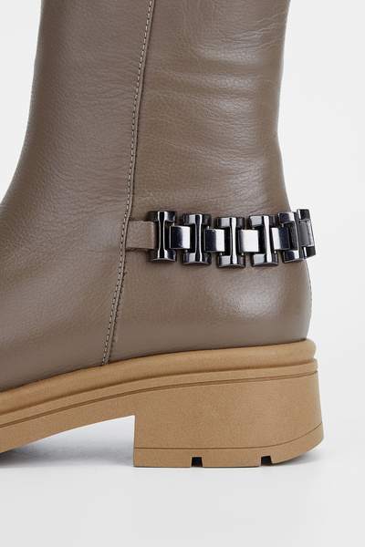 Tamer Tanca Kadın Hakiki Deri Casual Bot 231 1056 Bn Bot Sk23/24