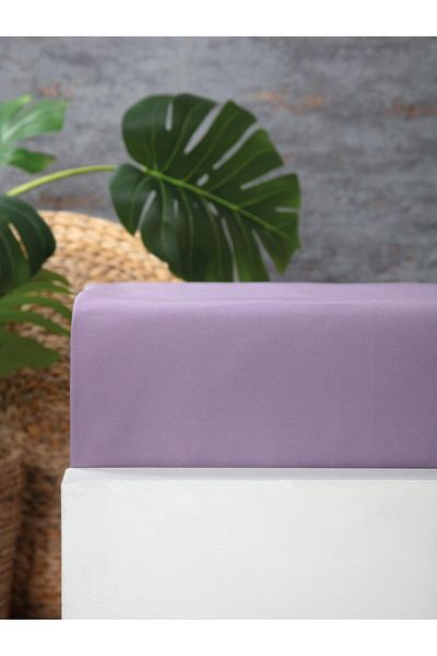 ToWell Home ملاءة سرير فردية مضادة للتعرق مصنوعة من القطن بنسبة 100% من Comfort Collection (160 سم × 240 سم)