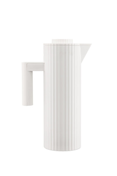 Alessi Plisse Isı Yalıtımlı Sürahi 1 Lt Beyaz